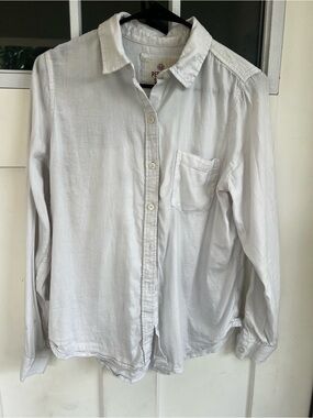SO White Men's Casual Button-Down Shirt